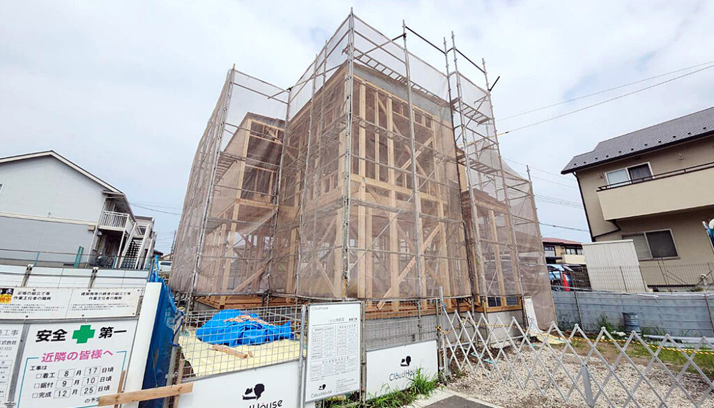 iHousee神納5期 上棟1